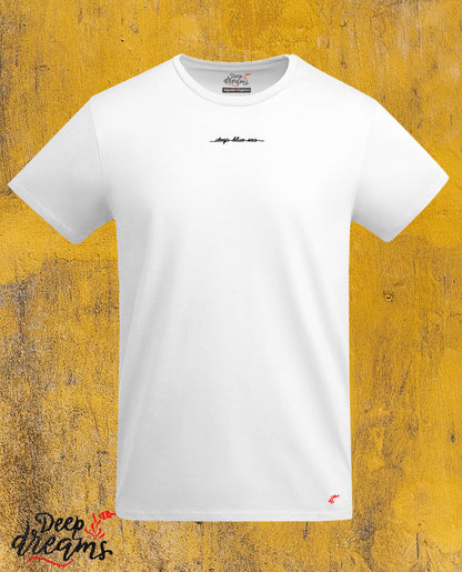 Camiseta hombre tiburón martillo color blanco