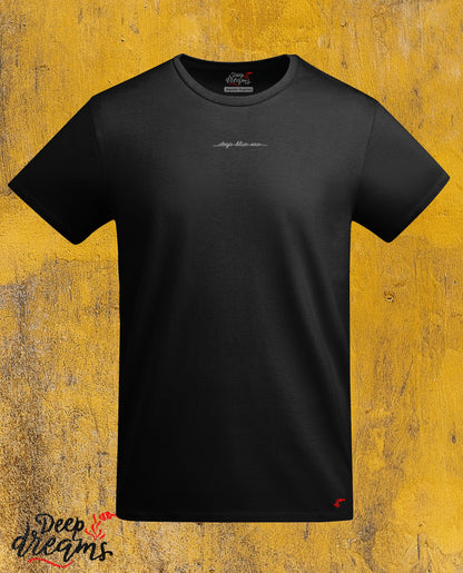 Camiseta hombre tiburón martillo color negro