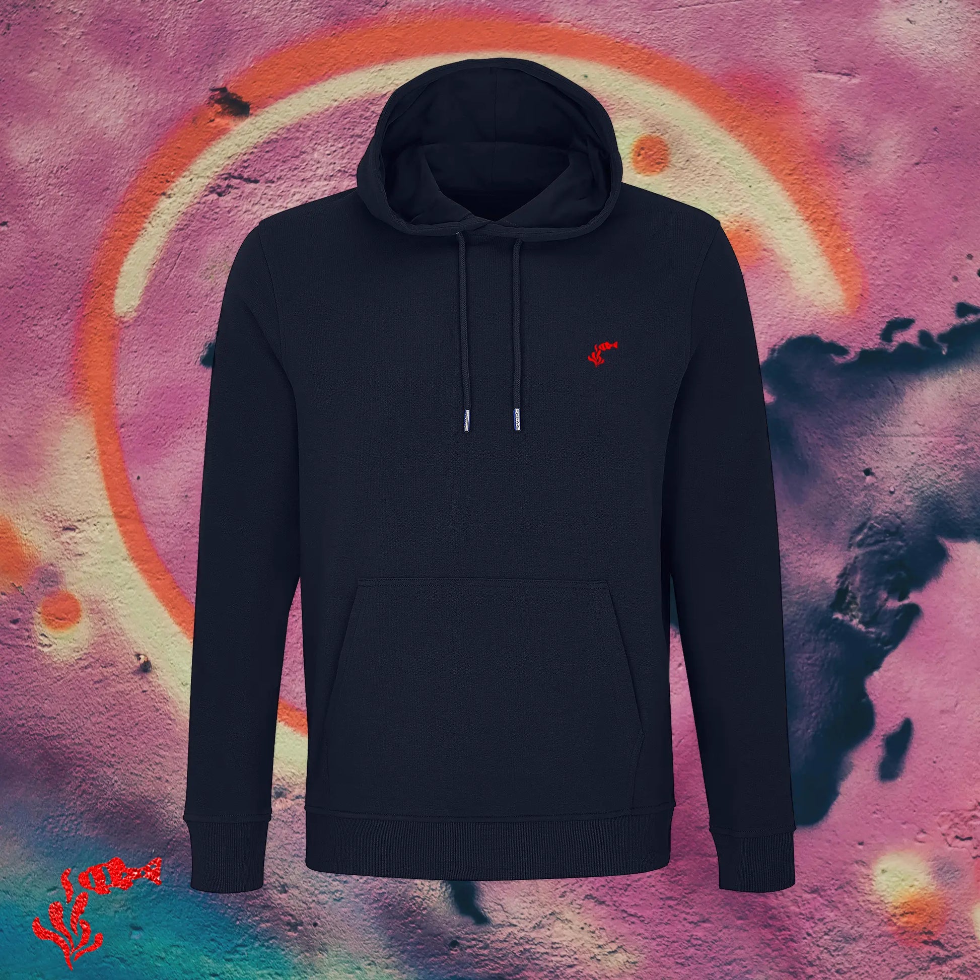 Sudadera con capucha hombre deep dreams marino