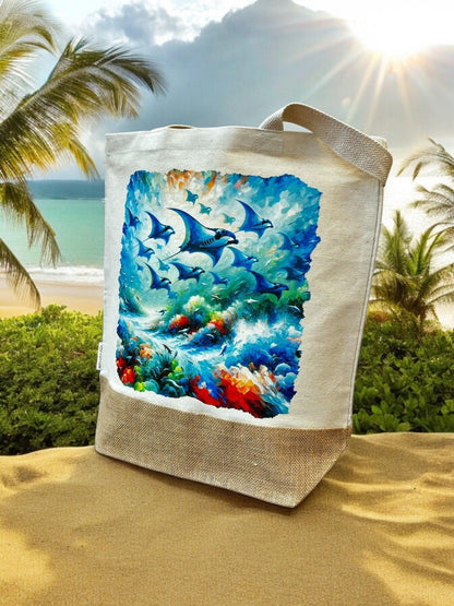 Bolsa Playa Grande Mantas - DeepDreams