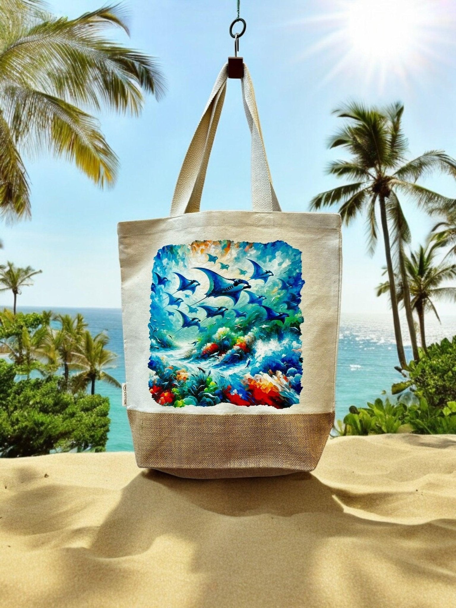 Bolsa Playa Grande Mantas - DeepDreams