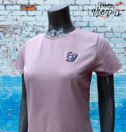 Camiseta Bordada Mujer Dive - DeepDreams