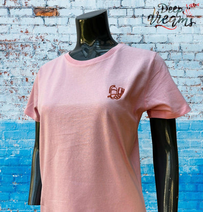 Camiseta Bordada Mujer Dive - DeepDreams