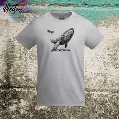 Camiseta Hombre Ballena - DeepDreams