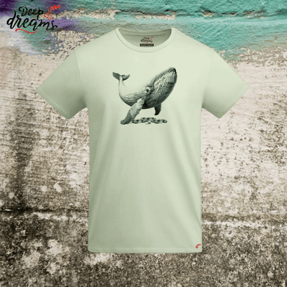 Camiseta Hombre Ballena - DeepDreams