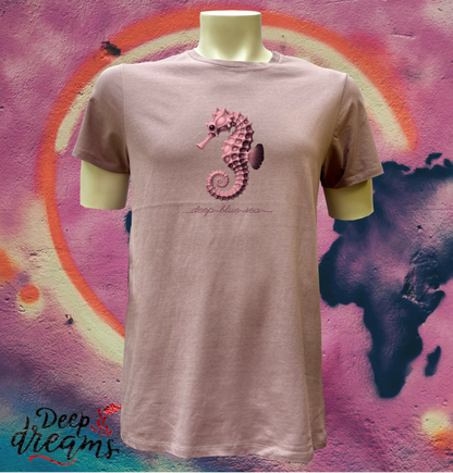 Camiseta Hombre Caballito de Mar - DeepDreams