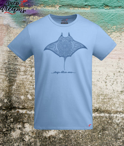 Camiseta Hombre Manta Gigante - DeepDreams