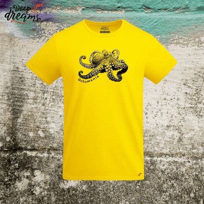 Camiseta Hombre pulpo anillos azules - DeepDreams