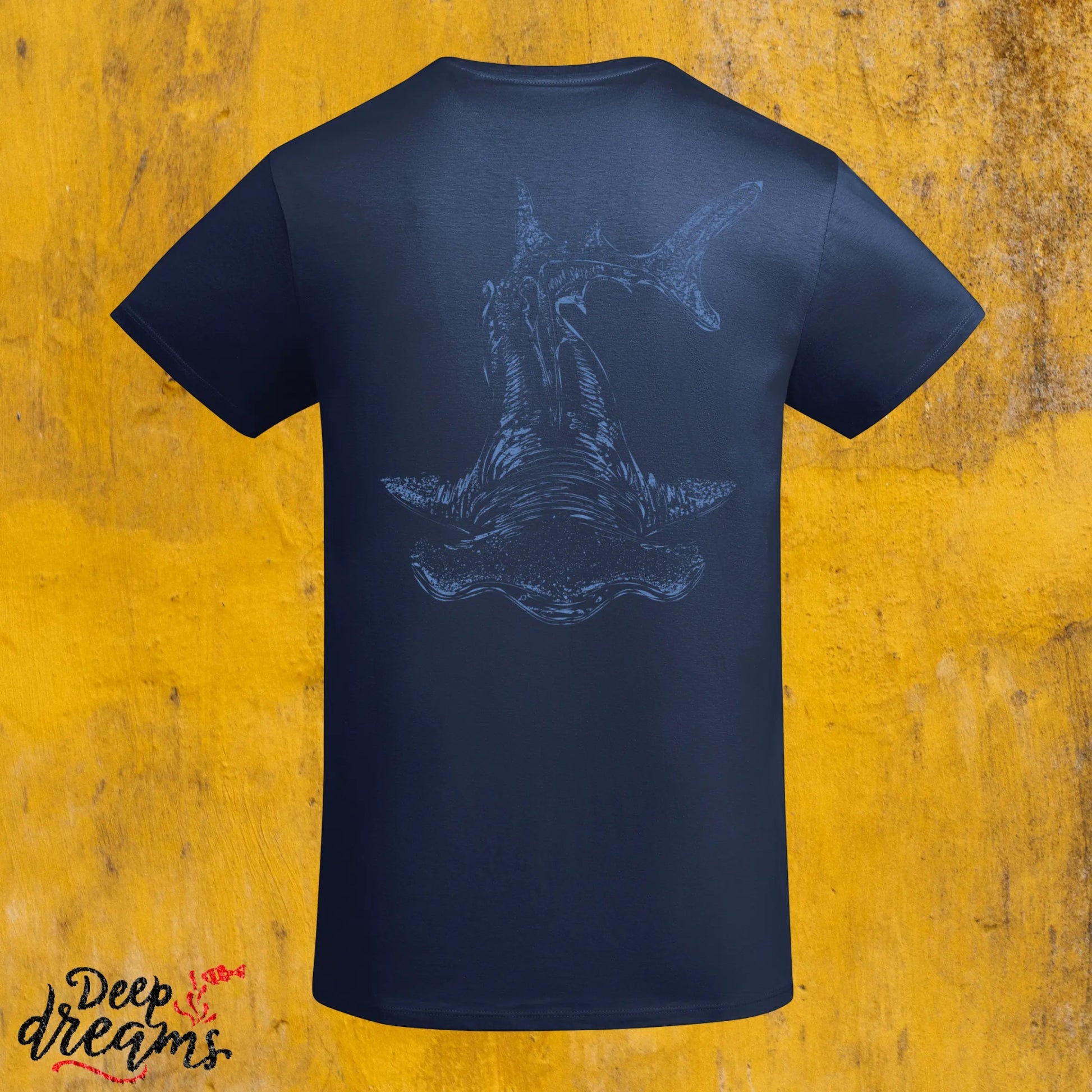 Camiseta Hombre Tiburón Martillo - DeepDreams