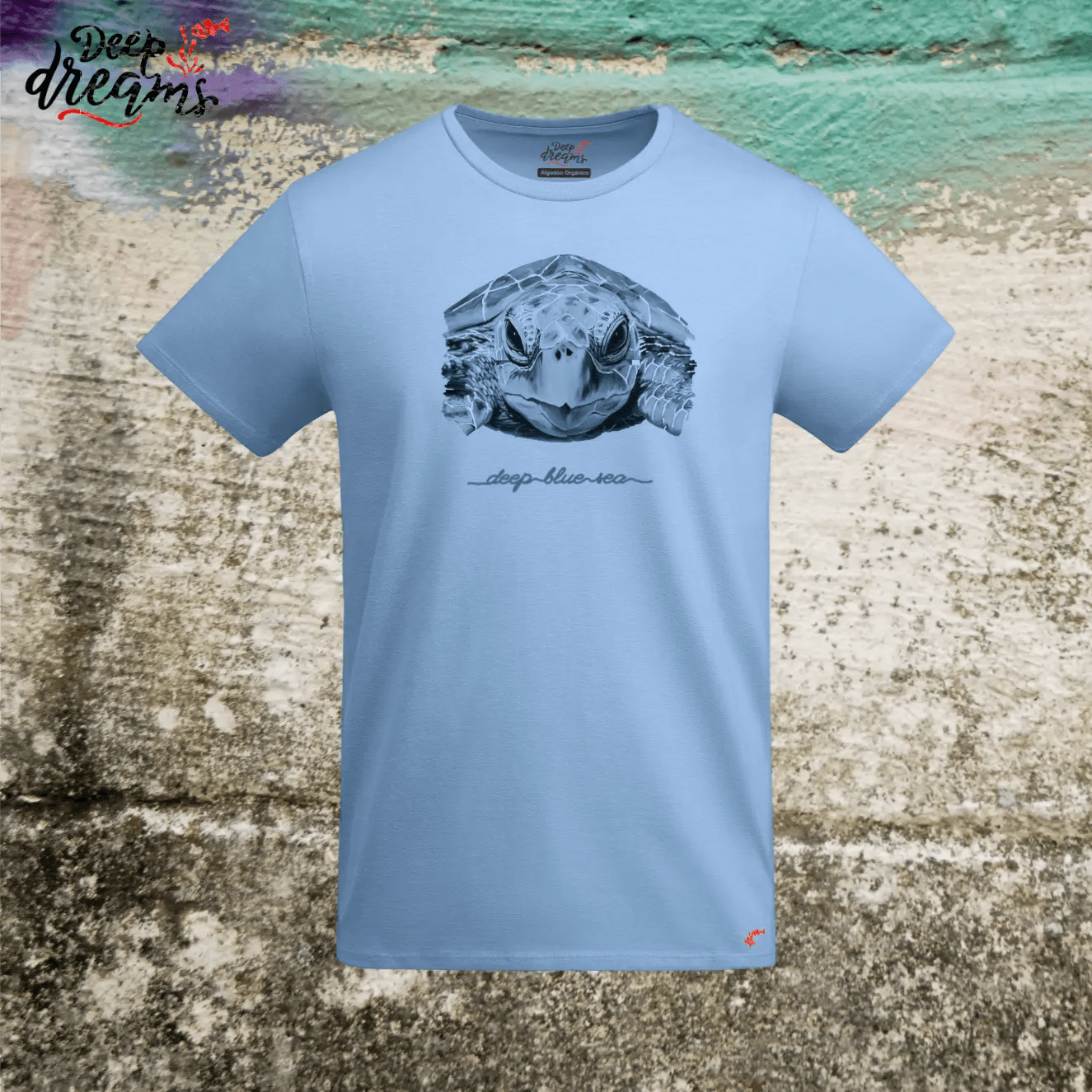 Camiseta Hombre Tortuga - DeepDreams