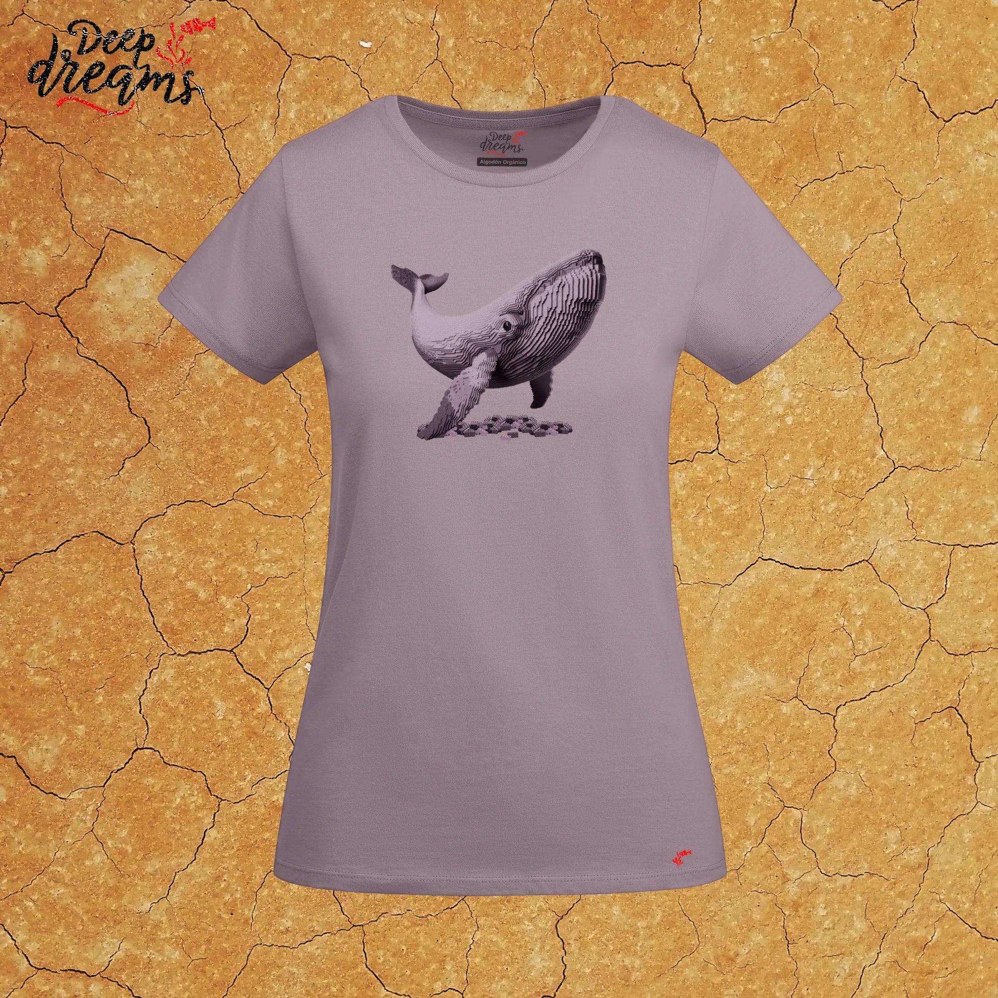 Camiseta Mujer Ballena - DeepDreams