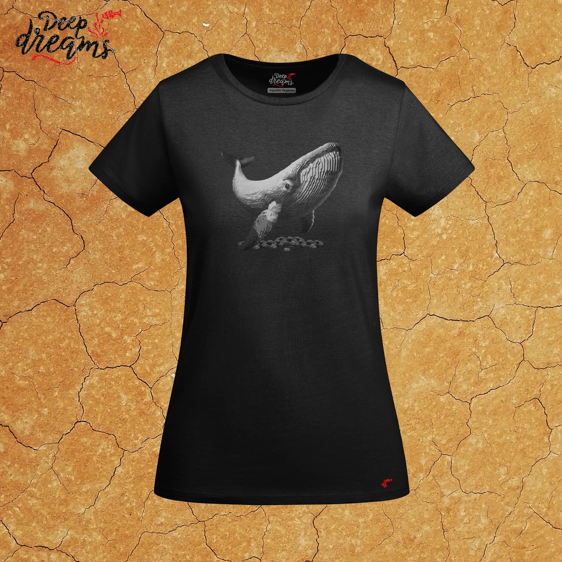 Camiseta Mujer Ballena - DeepDreams