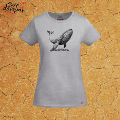 Camiseta Mujer Ballena - DeepDreams