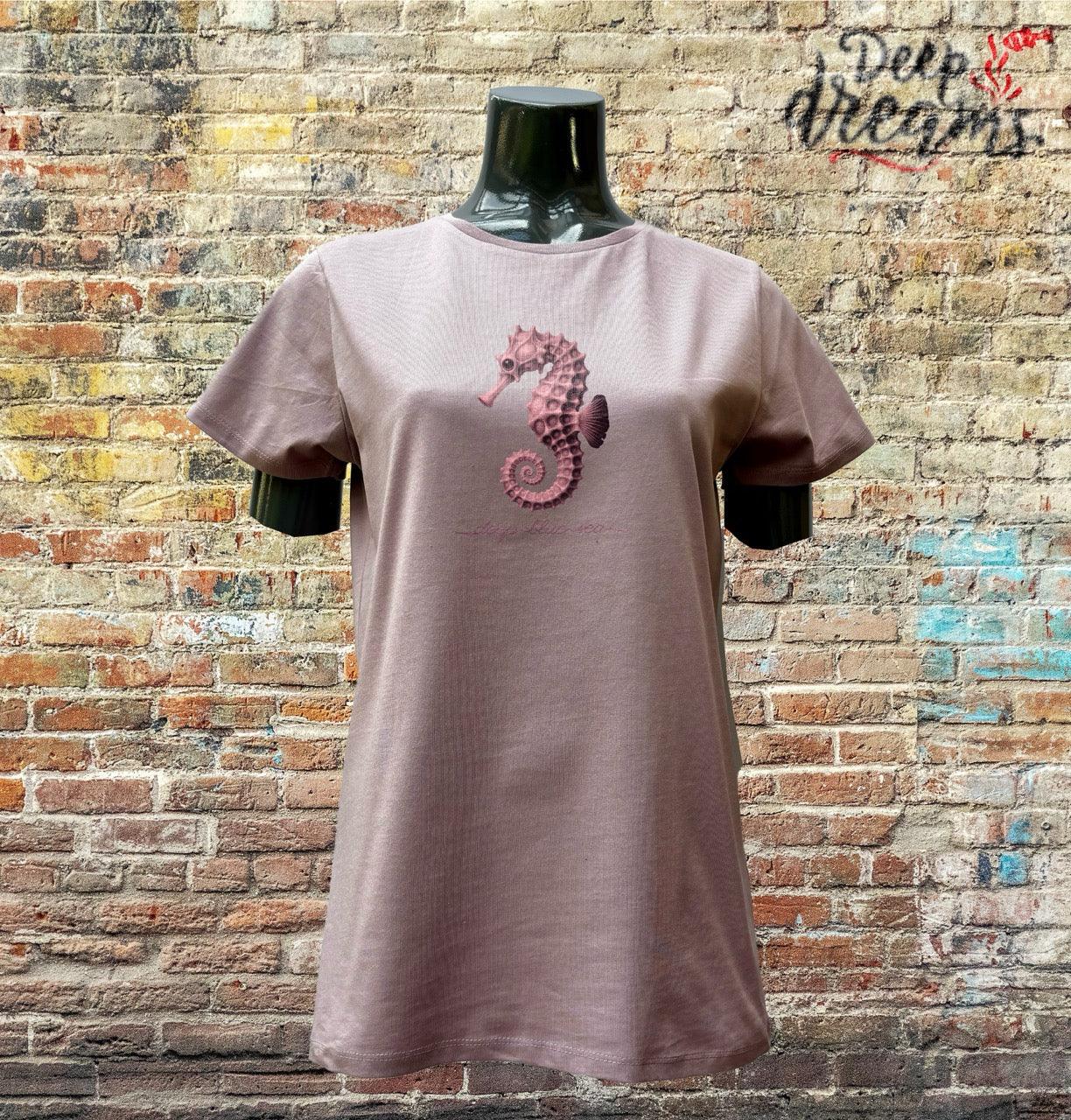 Camiseta Mujer Caballito de mar - DeepDreams