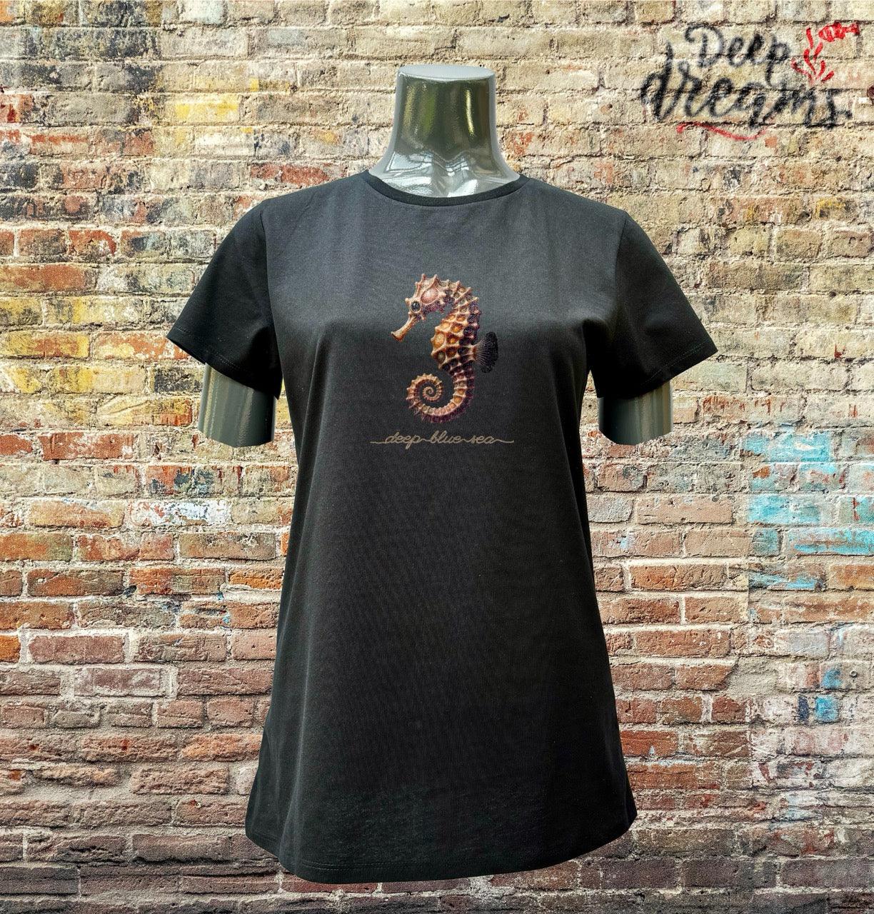 Camiseta Mujer Caballito de mar - DeepDreams