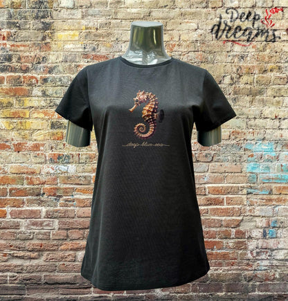 Camiseta Mujer Caballito de mar - DeepDreams