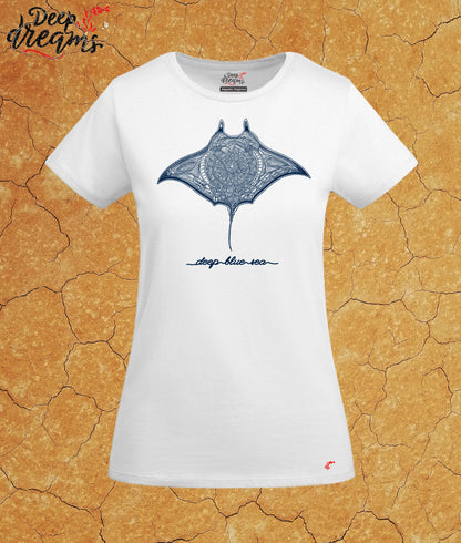 Camiseta Mujer Manta Gigante - DeepDreams