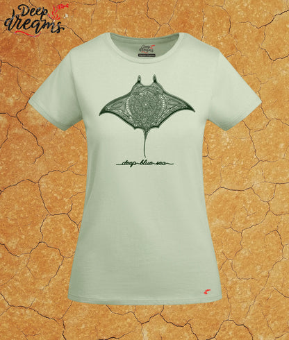 Camiseta Mujer Manta Gigante - DeepDreams