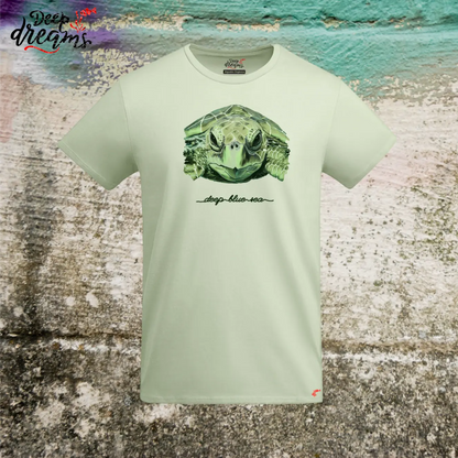 camiseta hombre original tortuga manzana