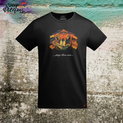 camiseta hombre original tortuga negro