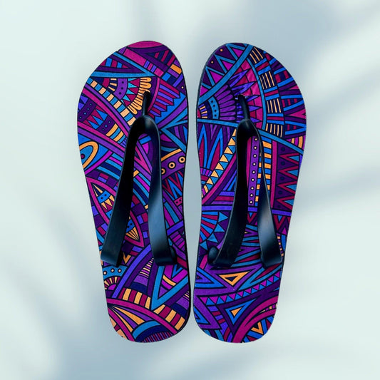 Flip - Flop morada - DeepDreams