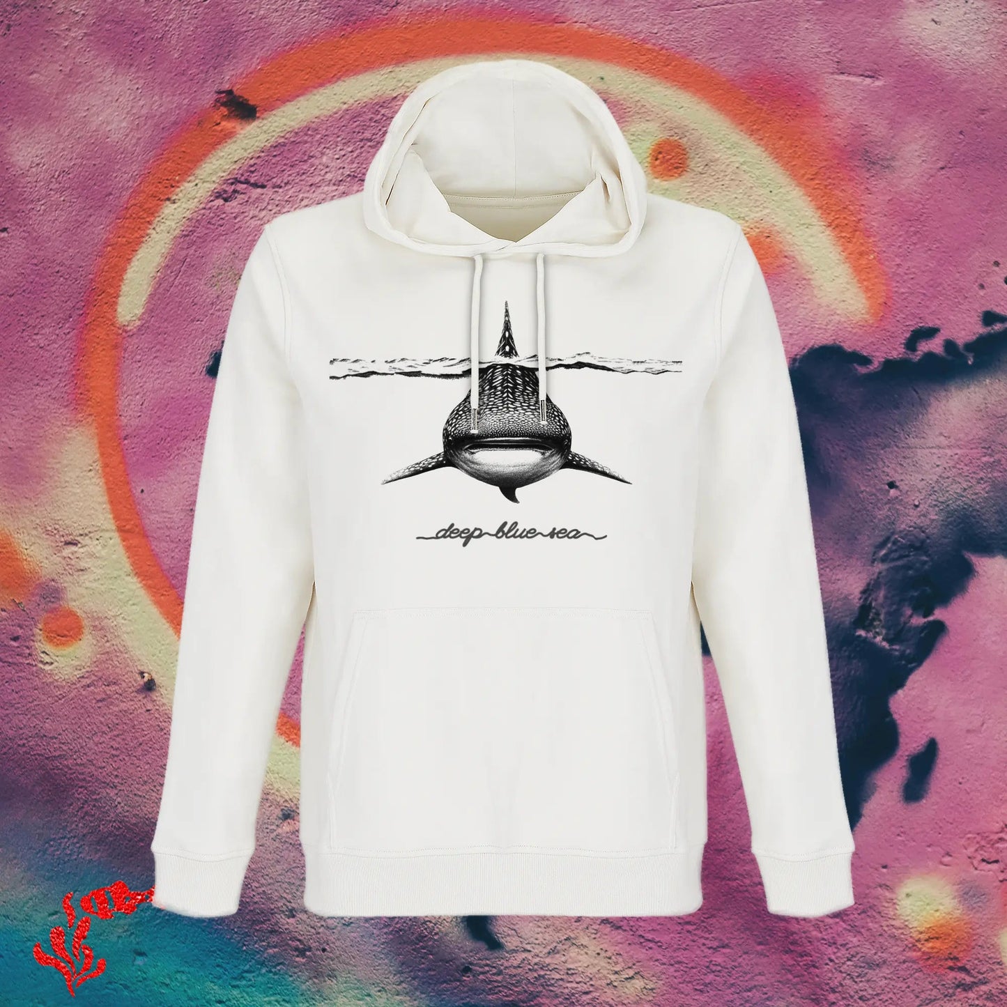 Sudadera Blanca Con Capucha - DeepDreams