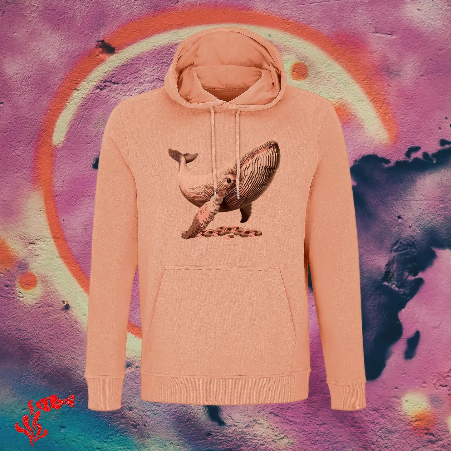 Sudadera con capucha Unisex Ballena - DeepDreams