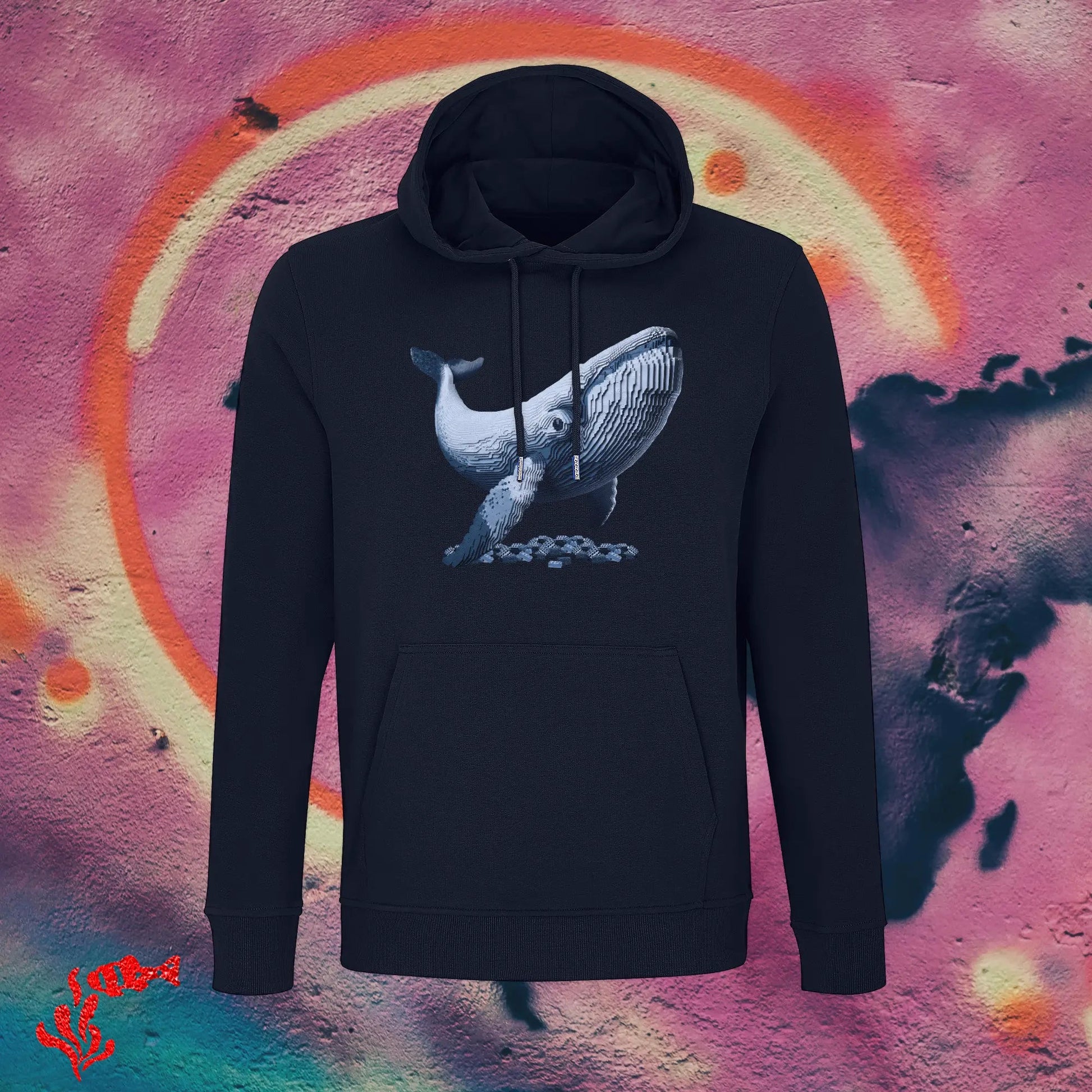 Sudadera con capucha Unisex Ballena - DeepDreams