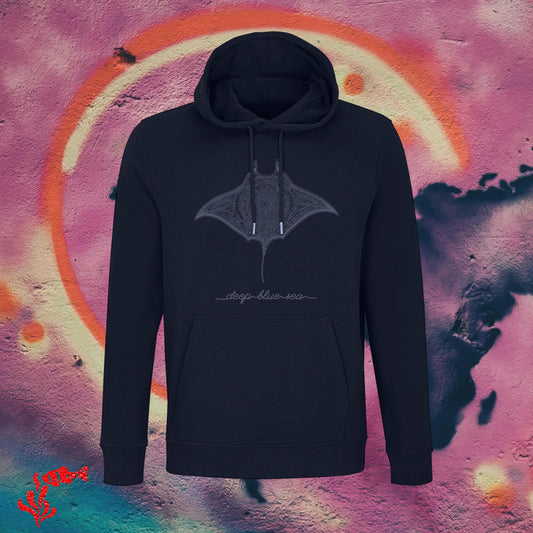 Sudadera con capucha Unisex Manta Gigante - DeepDreams