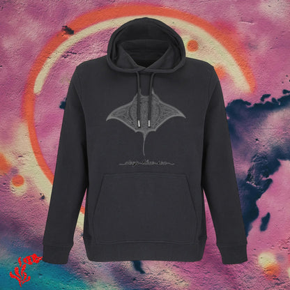 Sudadera con capucha Unisex Manta Gigante - DeepDreams