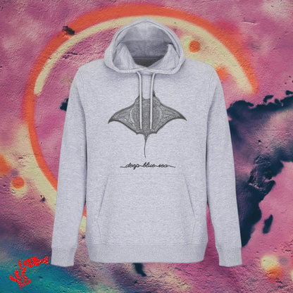 Sudadera con capucha Unisex Manta Gigante - DeepDreams