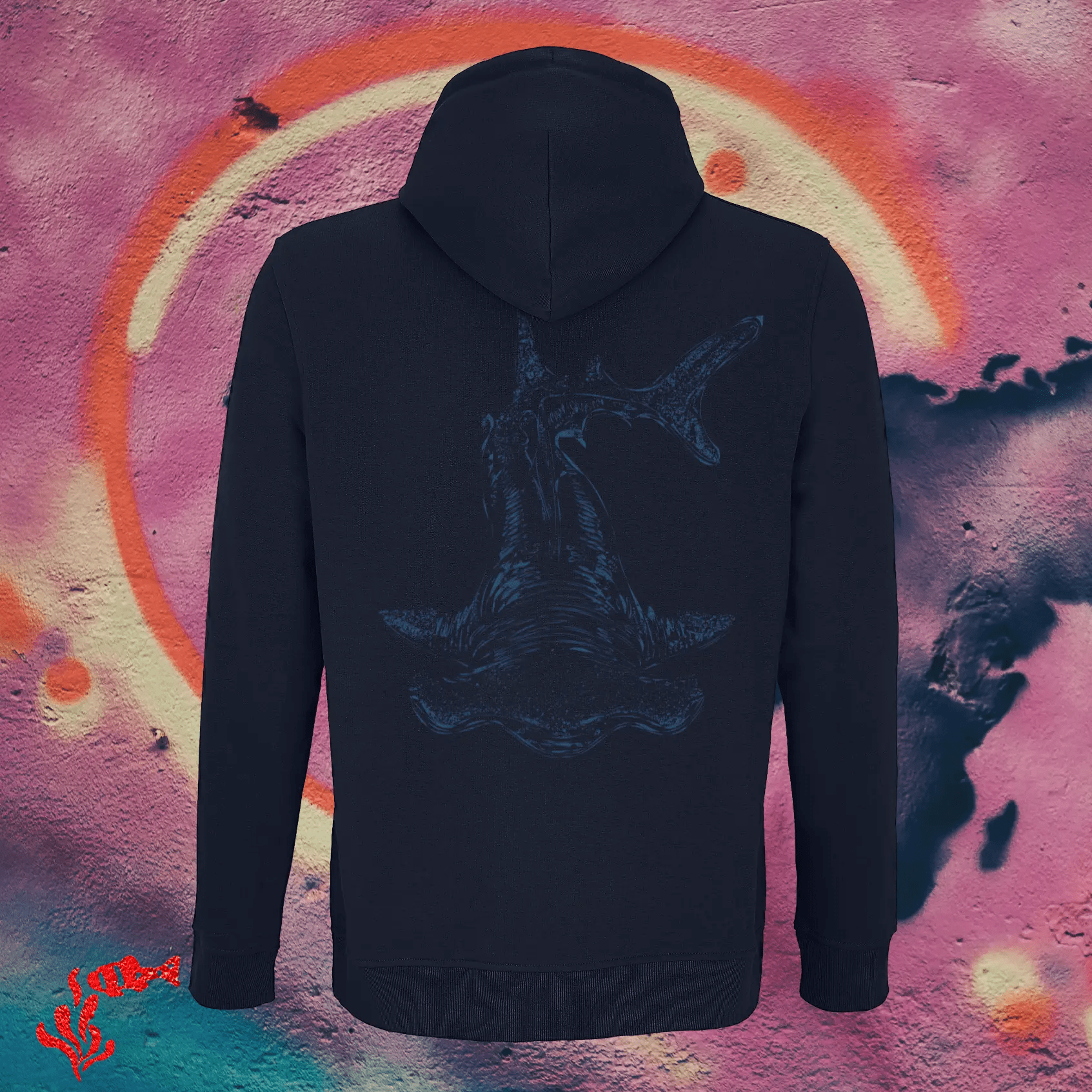 Sudadera con capucha Unisex Tiburón Martillo - DeepDreams