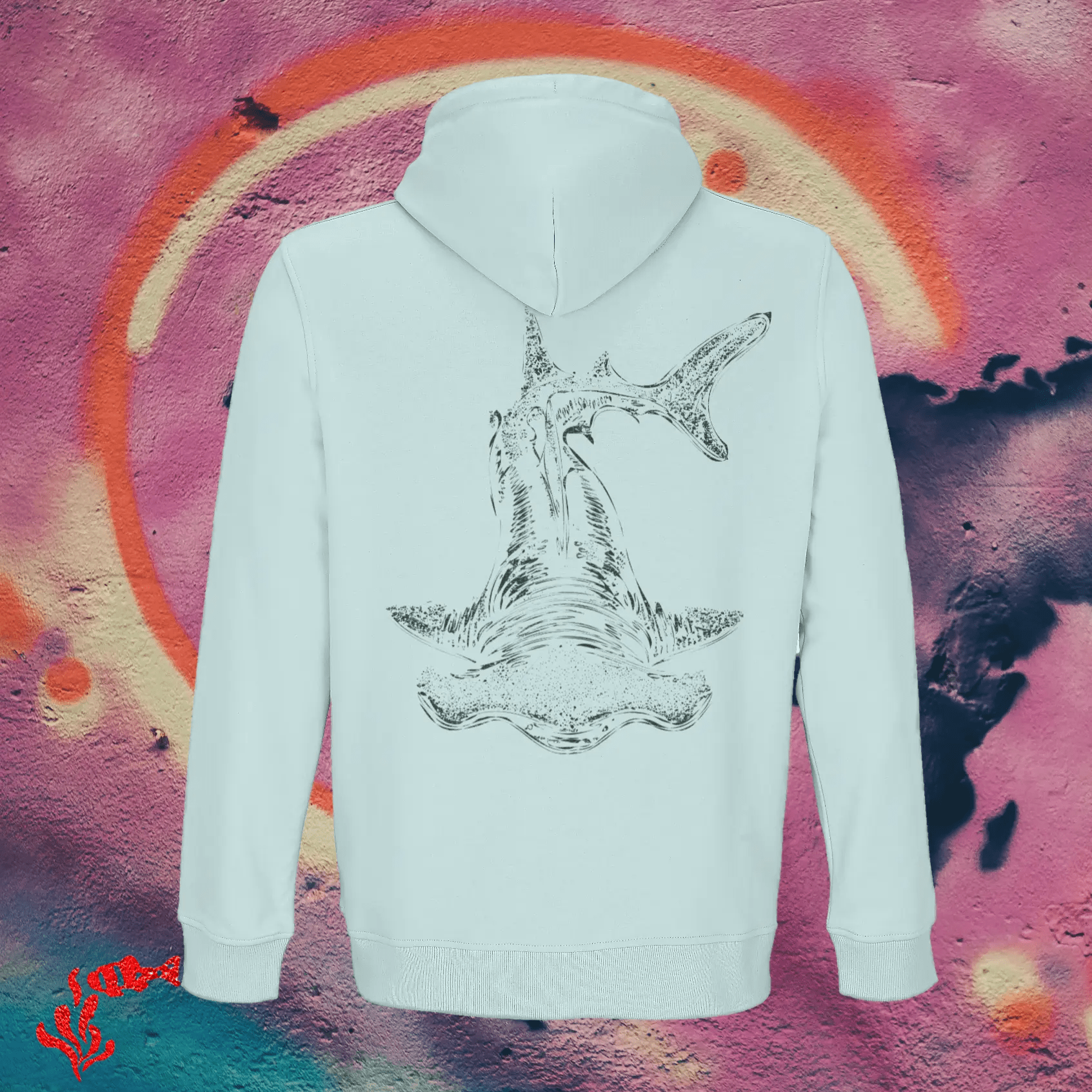 Sudadera con capucha Unisex Tiburón Martillo - DeepDreams