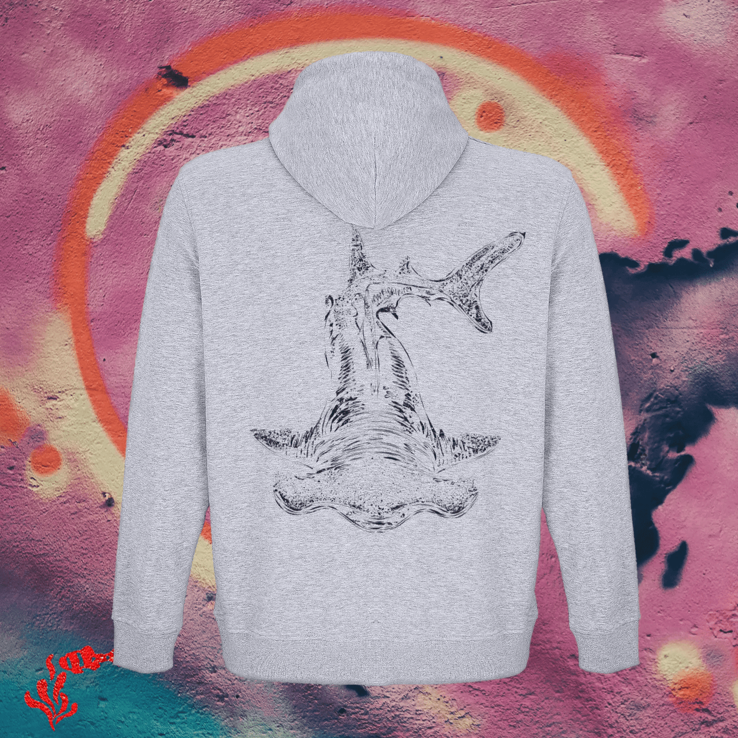 Sudadera con capucha Unisex Tiburón Martillo - DeepDreams