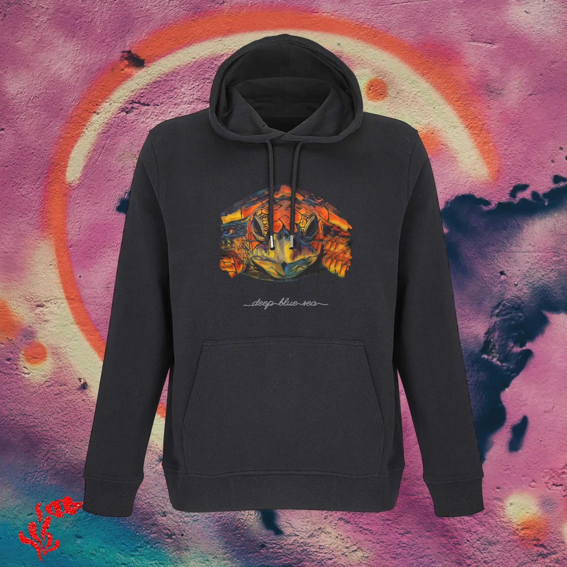 Sudadera con capucha Unisex Tortuga - DeepDreams