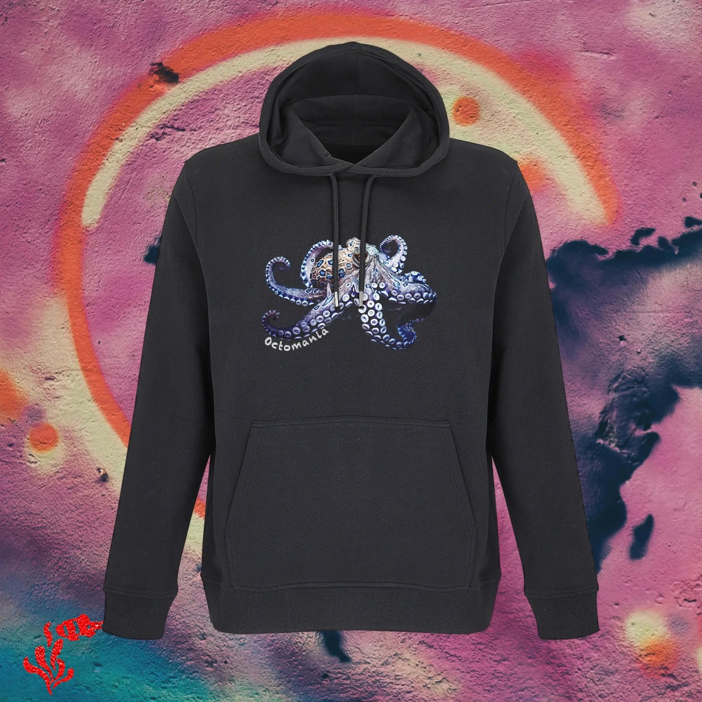 Sudadera Negra Con Capucha - DeepDreams